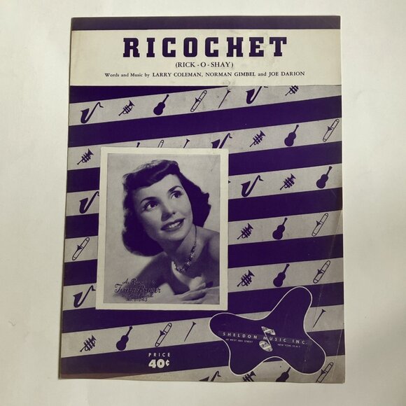 1950s  Vintage Sheet Music Muskrat Ramble Pat Boone Dean Martin The Four Lads - Picture 7 of 16